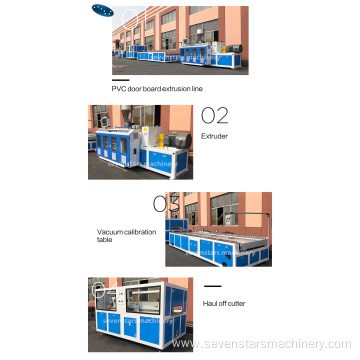 High quality PVC windows profile production making machine